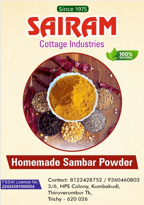 Homemade Sambar Powder